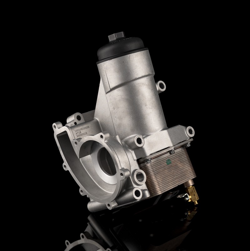 Масляный радиатор и фильтр в сборе 1001081032 