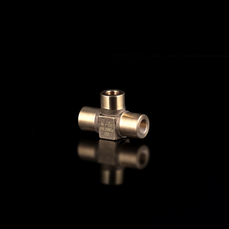 Тройник А8 (без гаек) Джет 013300603  