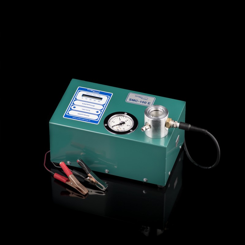 Стенд для диагностики свечей зажигания ДВС SMC-100 E (12V) Стенд для диагностики свечей зажигания ДВС SMC-100 E (12V)
