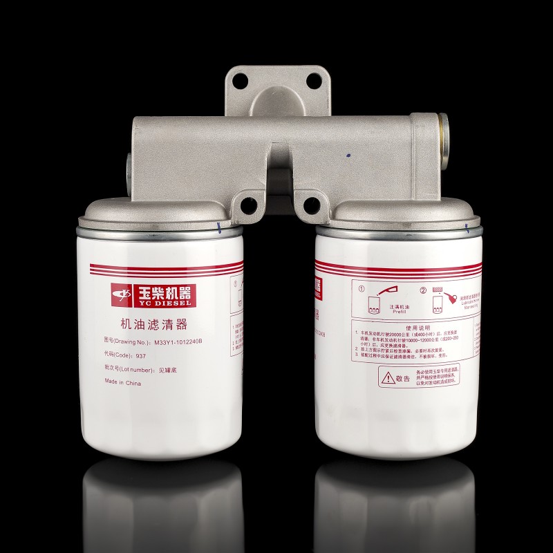 Фильтр масляный с кронштейном