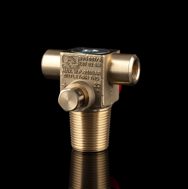 Вентиль баллонный EMER VALB410 (с пред. пож.) М14*1  