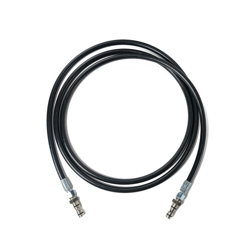 Шланг заправочный полиамидный с двумя заправочными головками для АГНКС, длина шланга 4000±150мм  