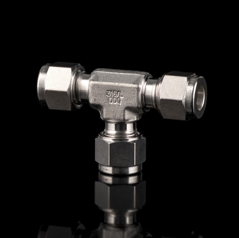 Тройник равнопроходной из нержавеющей стали 8мм Тройник равнопроходной из нержавеющей стали 8мм